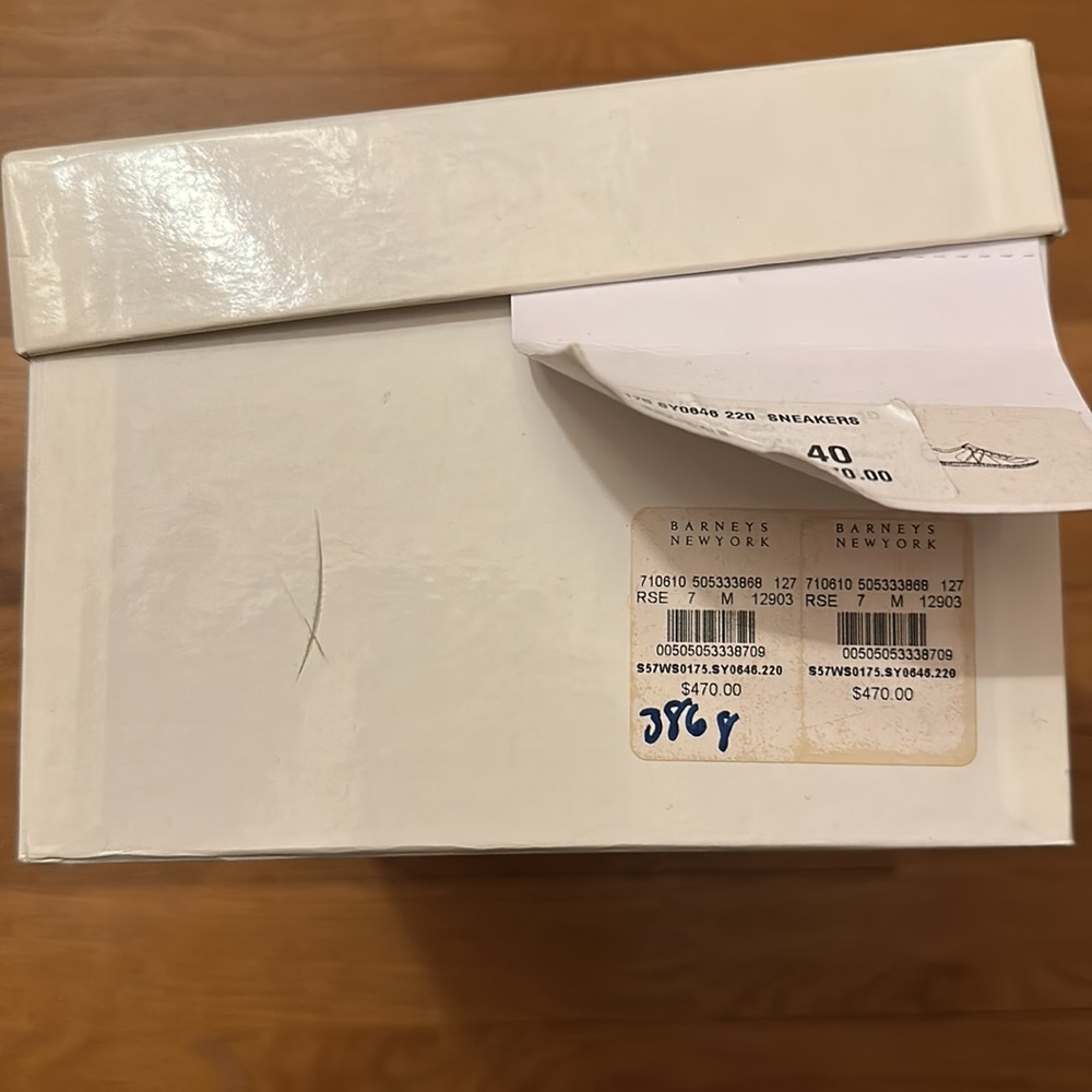 Maison Martin Margiela Replica Sneakers - Mens Size 40 (7) Blush Pink - Picture 16 of 16